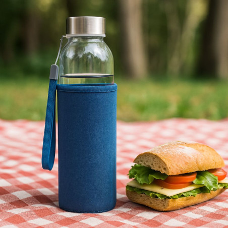 Bouteille en verre publicitaire Utah Denim 500 ml 