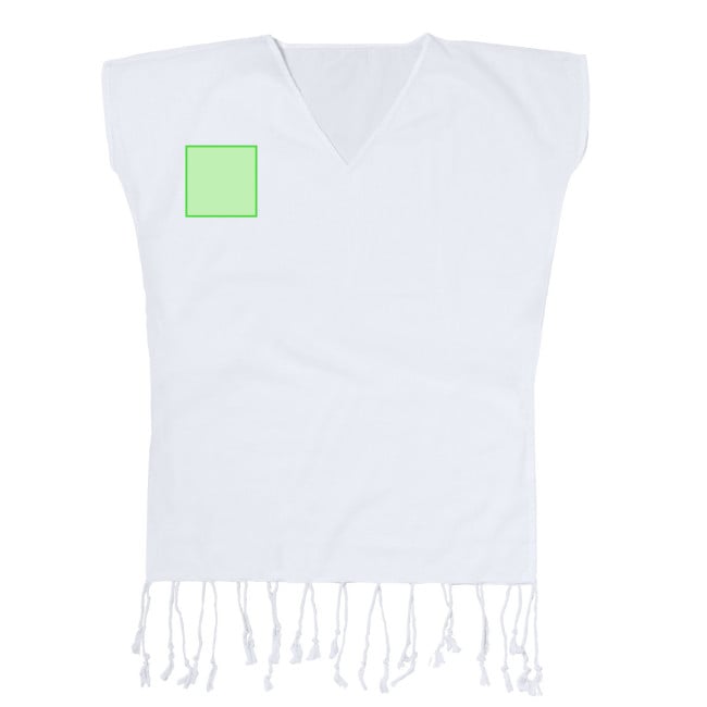 Caftan publicitaire en coton Roseux 