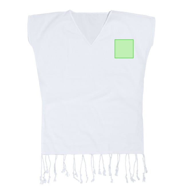 Caftan publicitaire en coton Roseux 