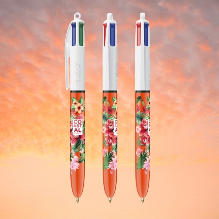 Stylo BIC ® 4 Couleurs Edition Fine 