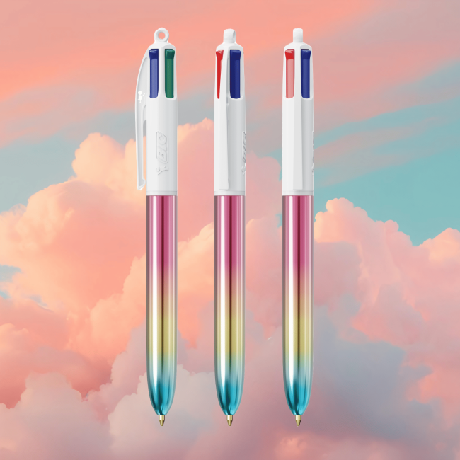 Stylo BIC ® 4 Couleurs Gradient 