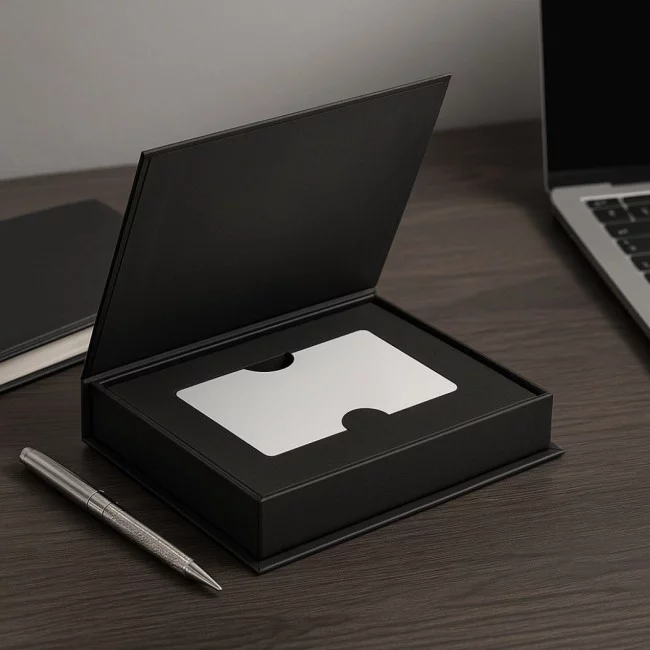 Boîte cadeau personnalisable pour carte Hako 