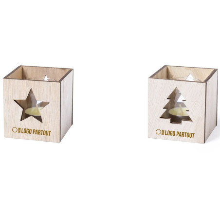 Bougie publicitaire aromatique Keylax 