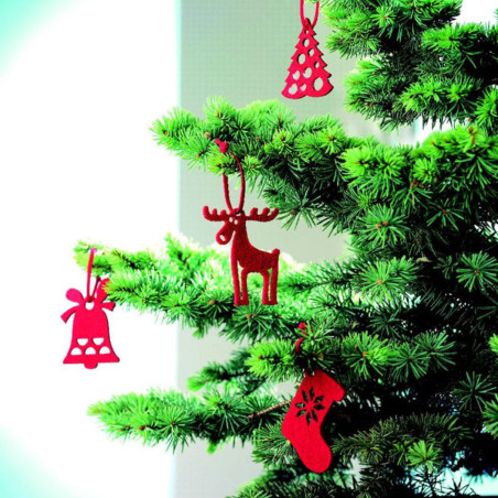 Décorations de Noël publicitaire Rouge 