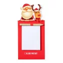 Magnet avec bloc-notes de Noël Larry 