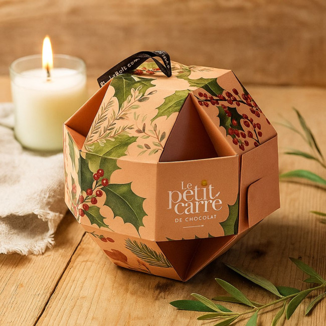 Boule de Noël personnalisée Choco Big 