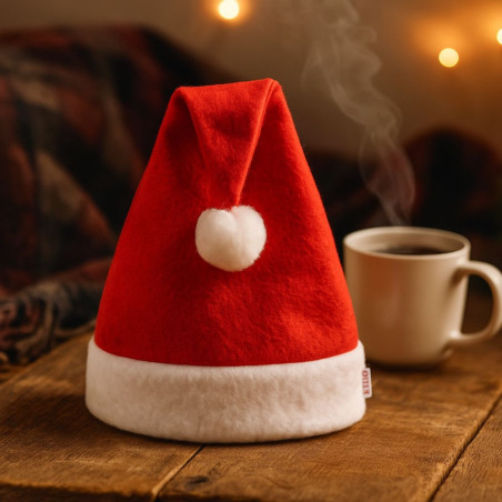Bonnet de papa Noël en Rpet Coyfel 