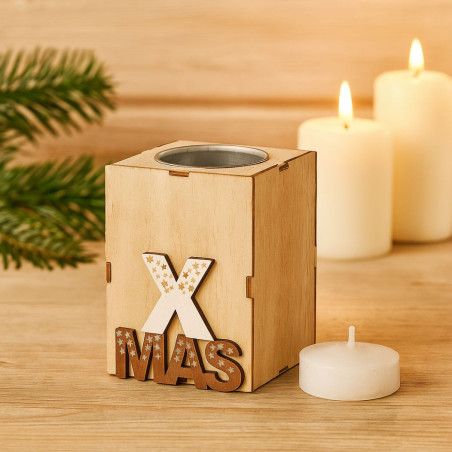 Bougie parfumée de Noël personnalisée Jorin 
