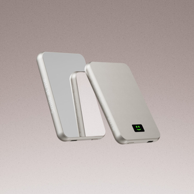 Powerbank personnalisée miroir Xoopar ® Smile 