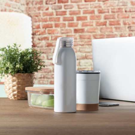 Bouteille personnalisable à simple paroi Bira 650 ml 
