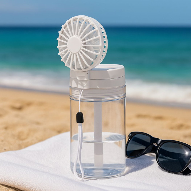 Gourde ventilateur publicitaire Zexen 350 ml 