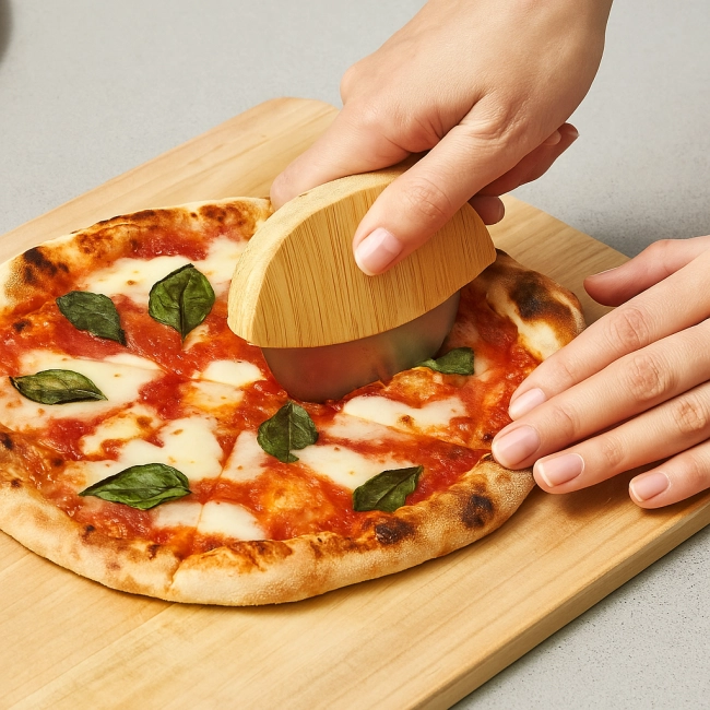 Coupe-pizzas publicitaire Titox 