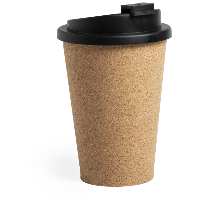 Mug de voyage en liège Plibun 350 ml 
