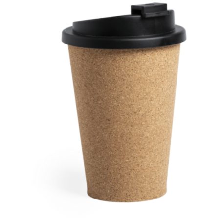 Mug de voyage en liège Plibun 350 ml 