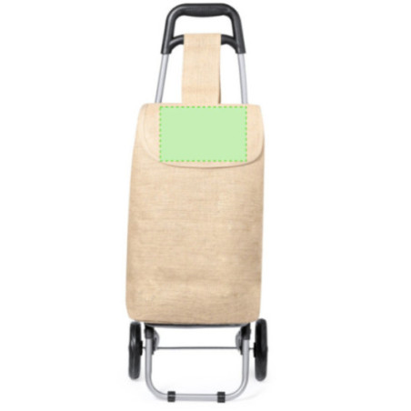 Chariot de courses en jute Benorax 