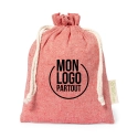 Sac pochon personnalisé en coton recyclé Karzak 