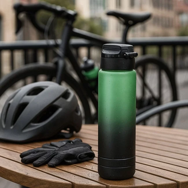 Bouteille de sport en Rpet Level 1Litre 