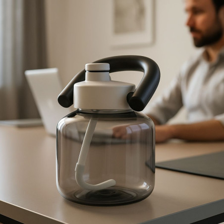 Gourde kettlebell personnalisée Heiza 1,8L 