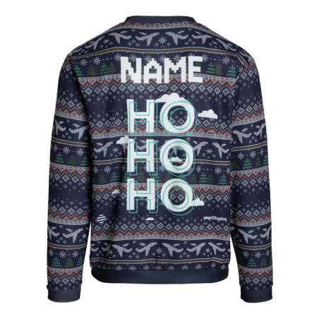 Pull de Noël personnalisé en sublimation 
