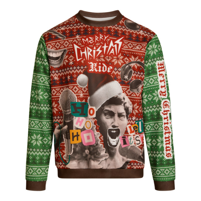 Pull de Noël personnalisé en sublimation 
