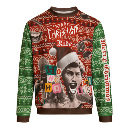 Pull de Noël personnalisé en sublimation 