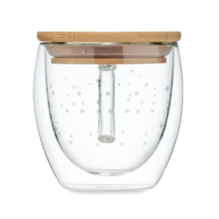 Mug publicitaire double paroi Sian 220 ml 