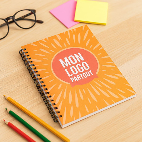 Carnet à spirale A5 Publicitaire Sur-Mesure 