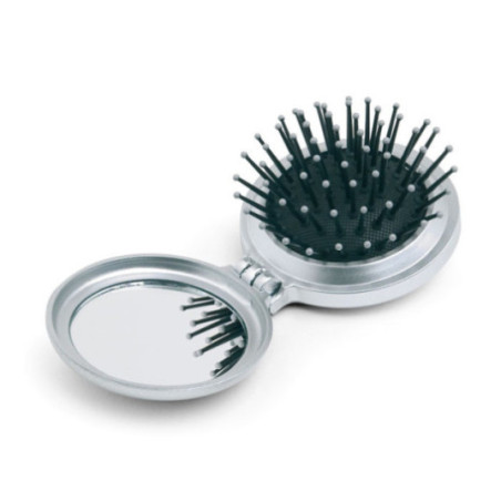 Miroir de poche avec brosse B Beauty 