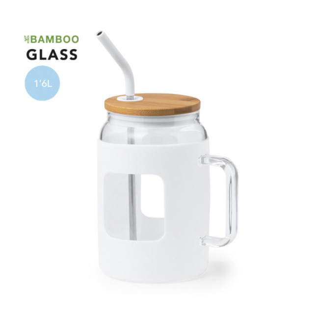 Mug publicitaire grande capacité Jacin 1,6 l 