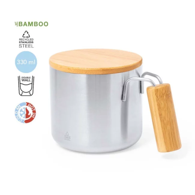 Tasse thermique publicitaire Claire 