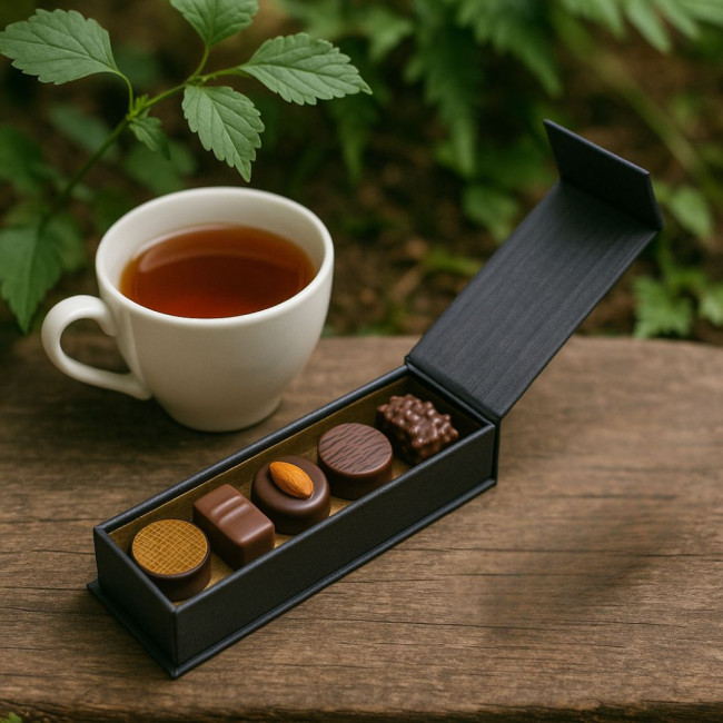 Coffret chocolat personnalisé Finesse 