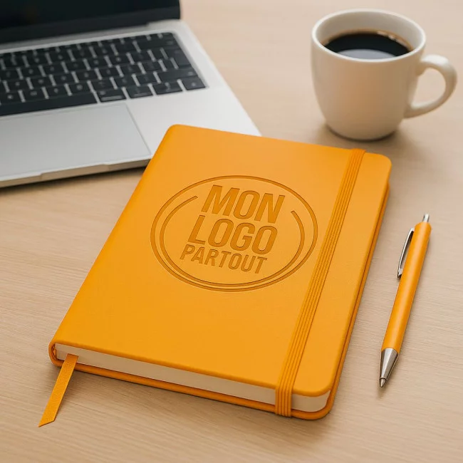 Carnet A5 Publicitaire Souple Gravure 