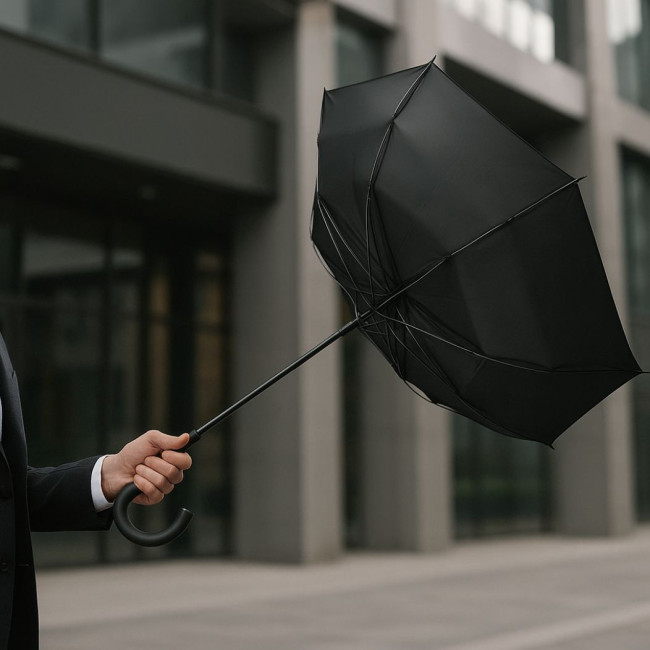 Parapluie Publicitaire Tempête Automatique New Quay 