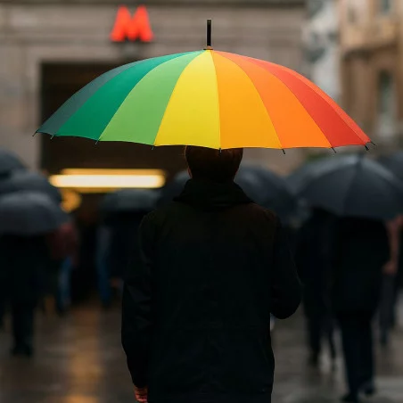 Parapluie publicitaire Rainbow 