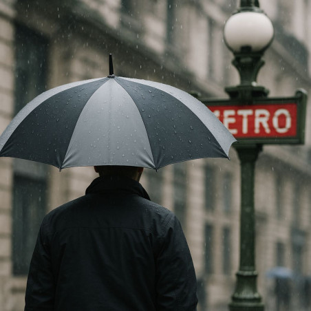 Parapluie tempête manuel en fibre de verre Ugua 
