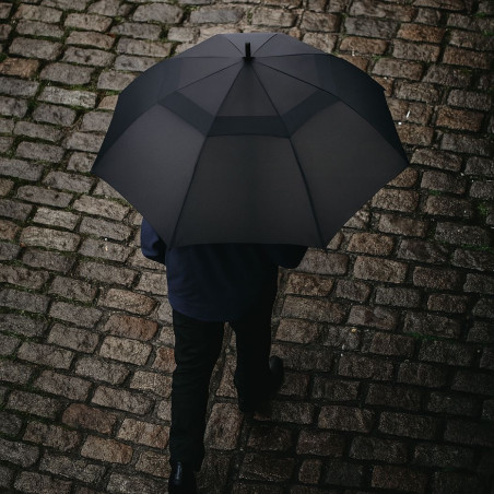 Parapluie tempête publicitaire AWARE™ Swiss peak Tornado 23" 