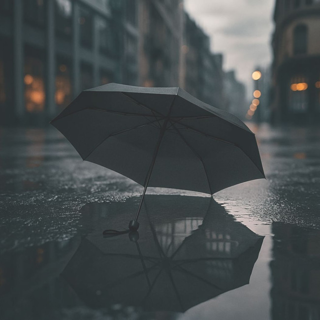 Mini Parapluie personnalisé en rPET AWARE™ Impact 20.5" 
