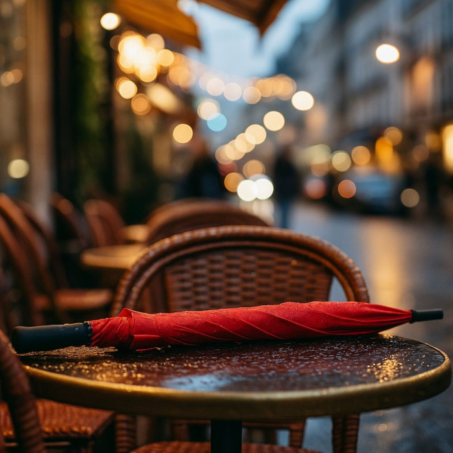 Parapluie personnalisé tempête 30" en rPET 190T Impact AWARE™ 
