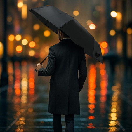 Parapluie en Rpet avec lampe Pulsak 