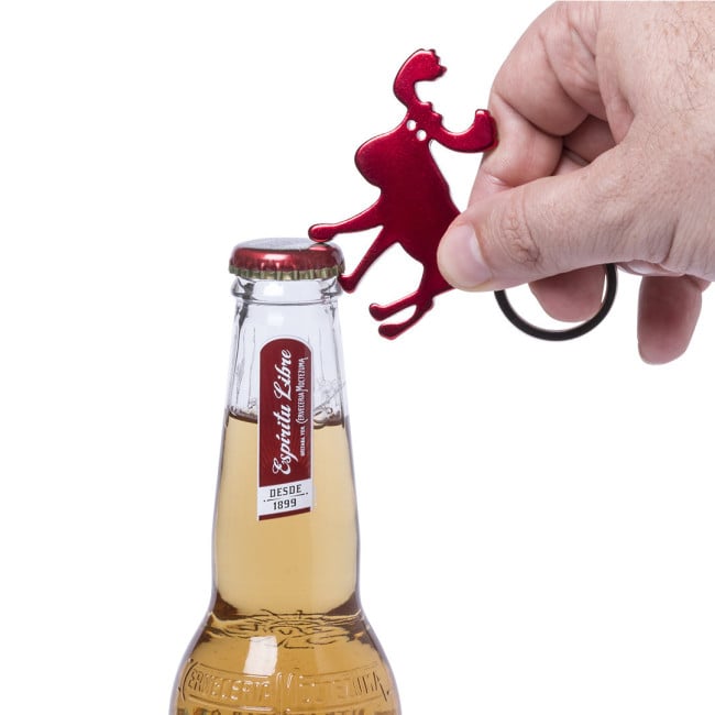 Porte-clés décapsuleur Pudox 