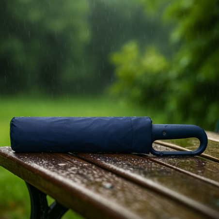 Parapluie avec mousqueton en rPET AWARE™ Yara 21'' 