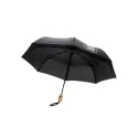 Parapluie automatique publicitaire rPET et bambou AWARE™ Impact 21" 