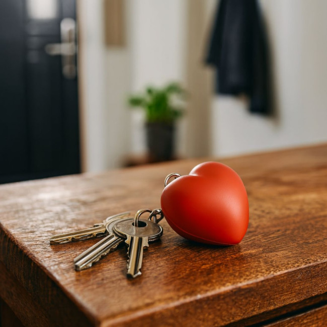 Porte-clés cœur anti-stress LOVY 