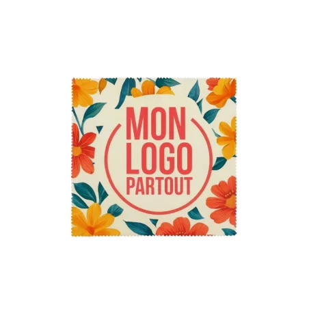 Lingette Microfibre Personnalisable 13x13 cm 