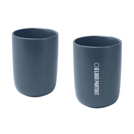 Set de 2 tasses personnalisables Seasons Male 350 ml 