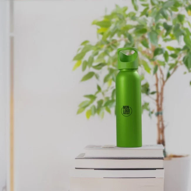 Gourde personnalisée en inox recyclé Sky 650 ml 