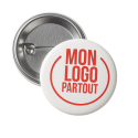 Badge publicitaire rond Ø 38mm 