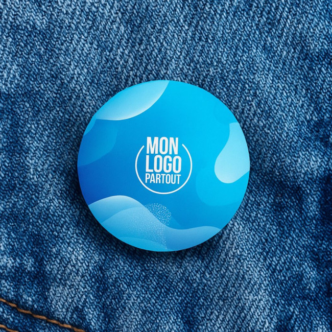 Badge personnalisable avec décapsuleur Baddec 