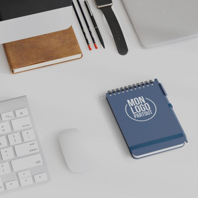 Carnet à spirales A6 avec stylo Thalaasa 