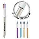Stylo BIC ® 4 Couleurs Shine 